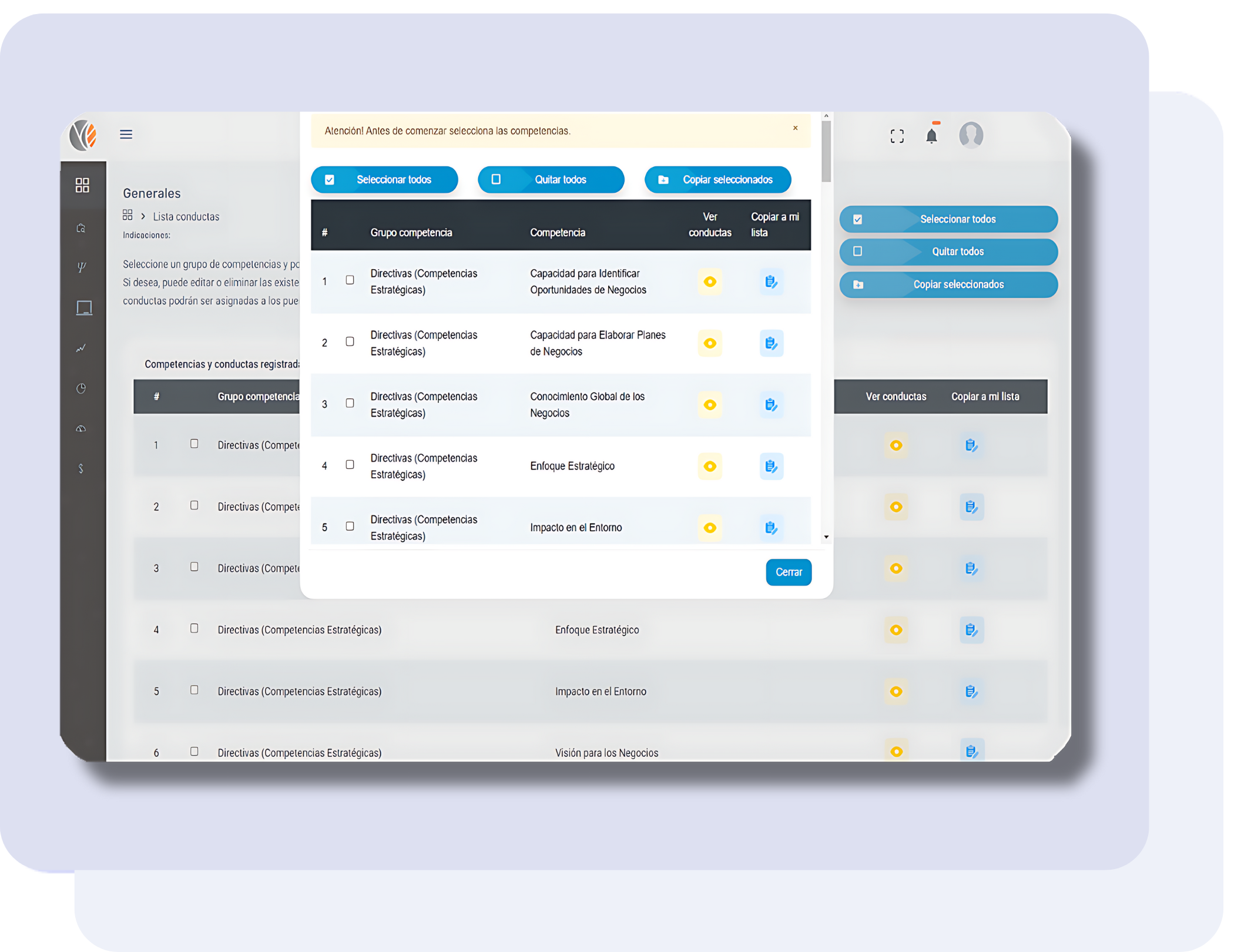 Evaluación 90, 180, 270 y 360 grados en el software evaluación 360 México